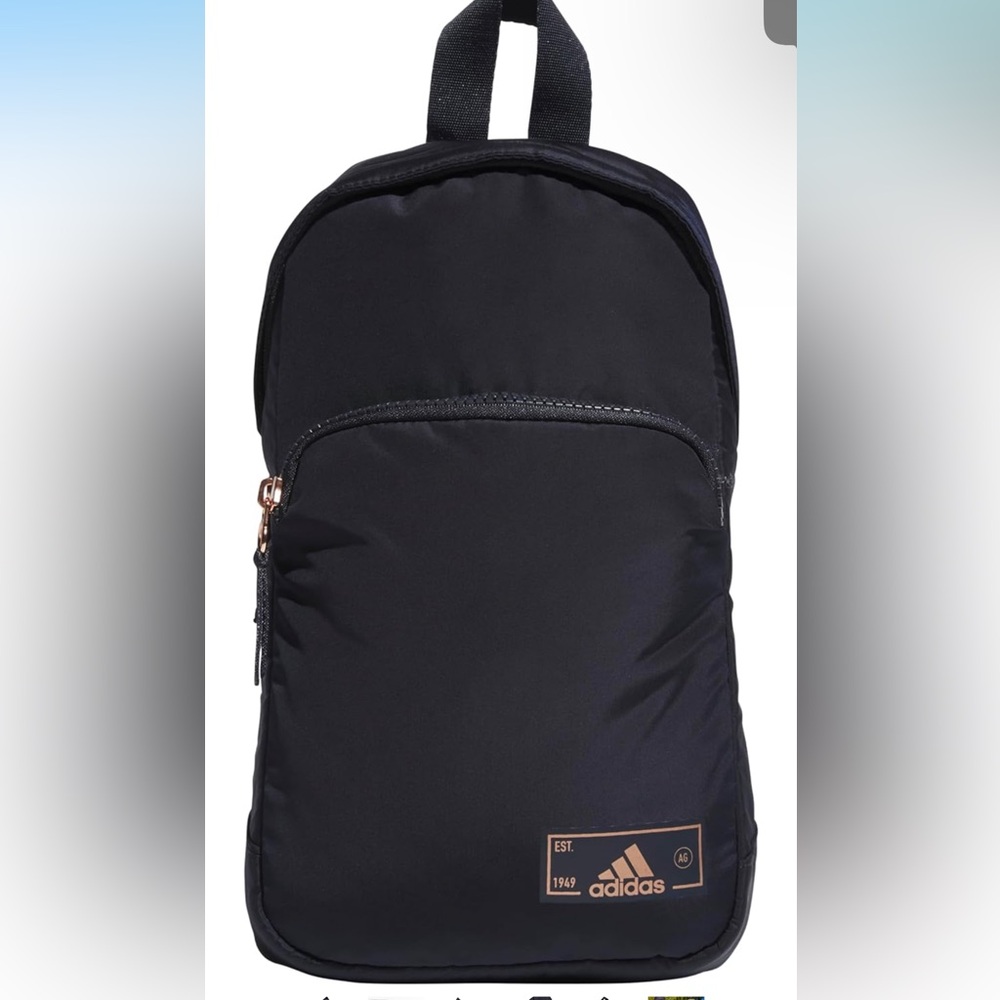 Adidas Essentials 2 Crossbody Bag- Legend Ink/Navy/Rose Gold